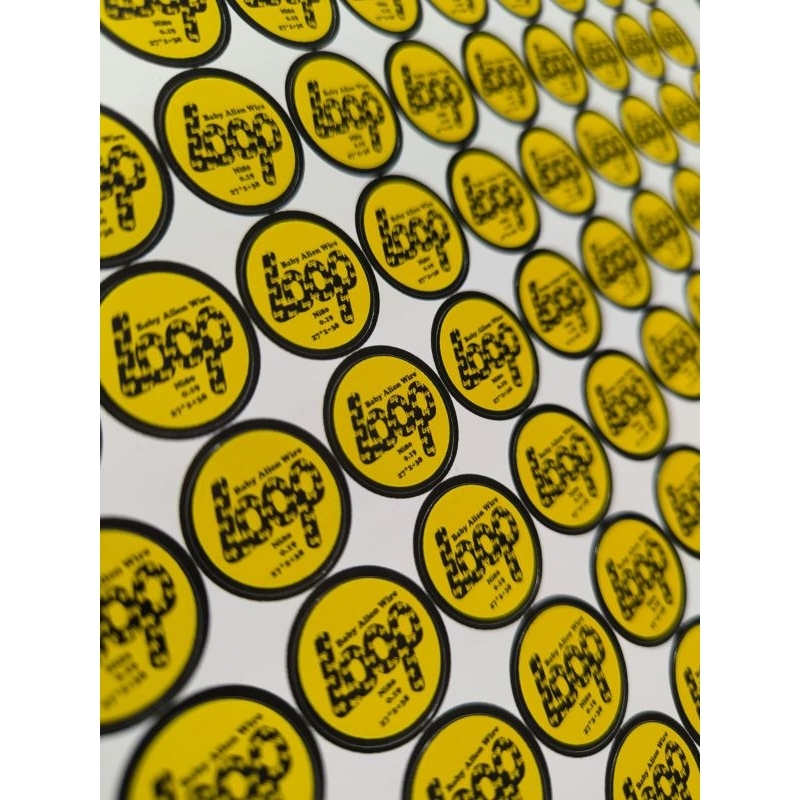 

Sticker Loop Vinyl Cutting Ukuran 2.5 & 3