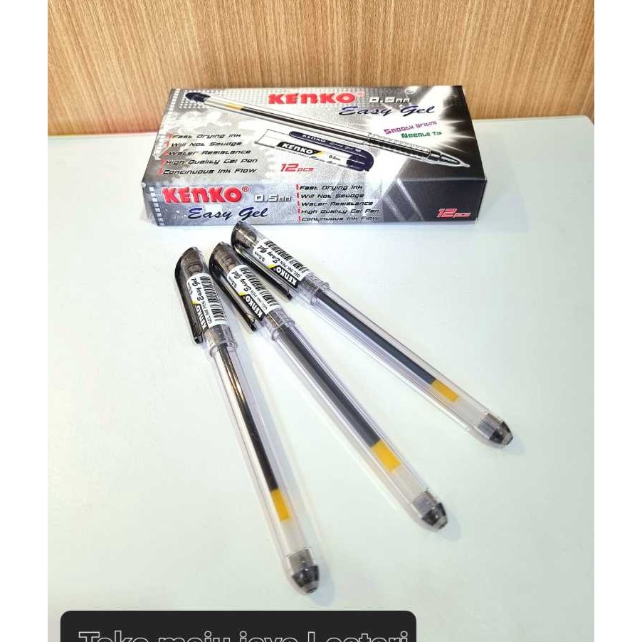 

PROMO BESAR Pulpen Kenko Easy Gel 5