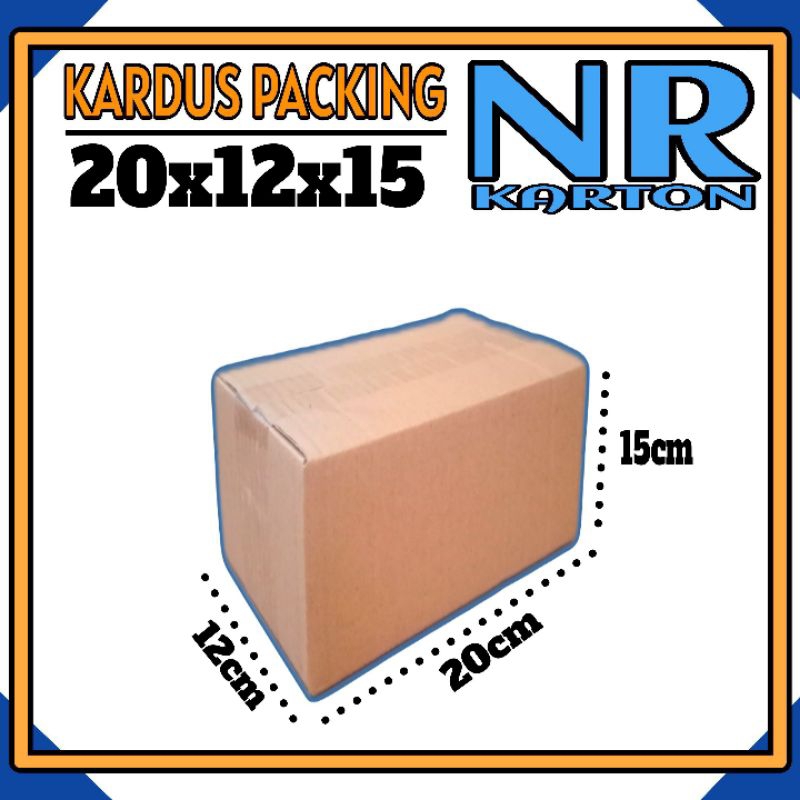 

kardus packing UK 20x12x15 kardus kecil kardus besar