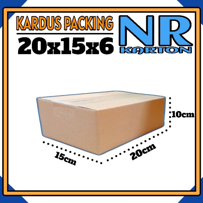 

kardus packing UK 20x15x6 kardus kecil kardus besar