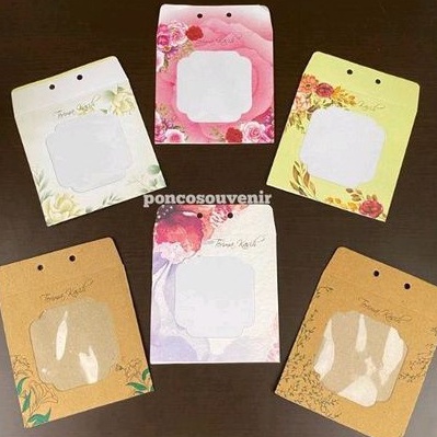 

DIJAMIN ORI 1 pcs Amplop kemasan souvenir 1 X 1 cm