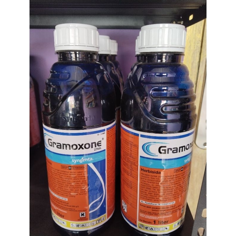 HERBISIDA RACUN RUMPUT GRAMOXONE 276 SL KEMASAN 1 LITER/ RACUN RUMPUT / RACUN KONTAK / RACUN PEMBASM
