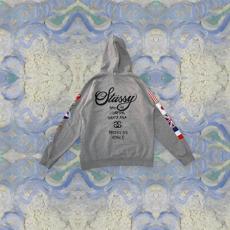 HOODIE STUSSY TOUR SECOND
