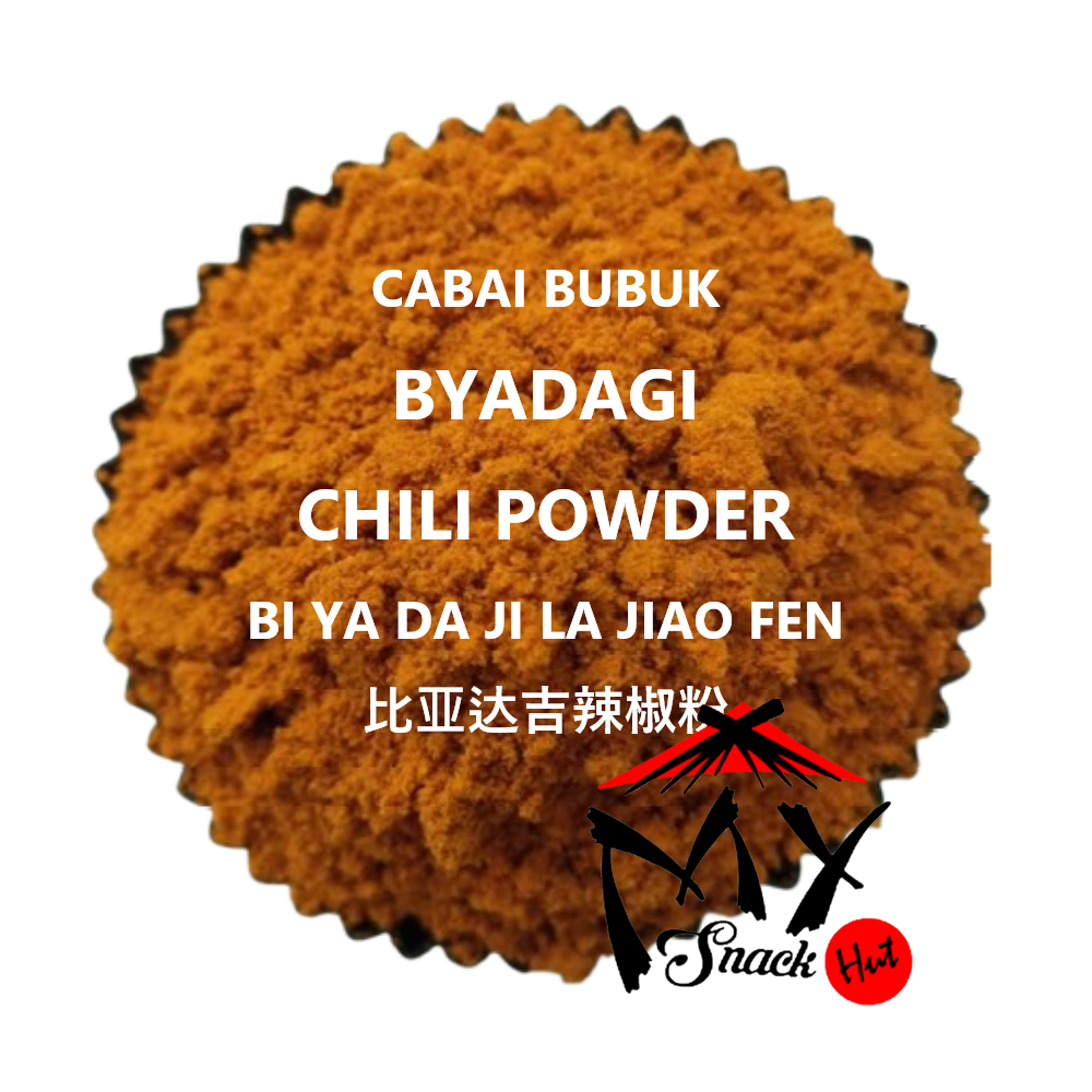 

CABAI BYADGI BUBUK 50GR CABE LOMBOK PEDAS CHILI CHILLI RED MERAH BYADAGI HOT SPICY KARNATAKA POWDER