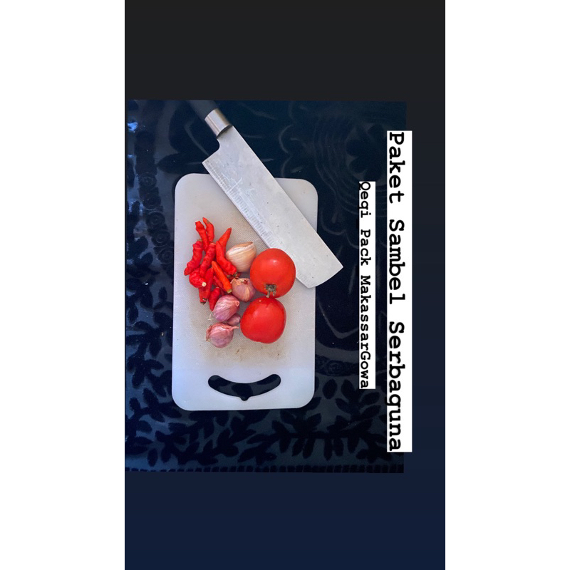 

PaketSambelSerbaguna