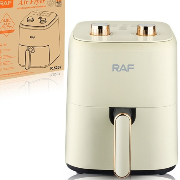 Air Fryer AIRFRYER 4.8L Serbaguna 1500Watt White Tanpa Minyak ALAT PANGGANG ELEKTRONIK MENGGORENG TA