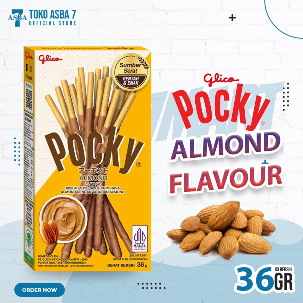 

GLICO POCKY ALMOND BISKUIT STIK 36 G