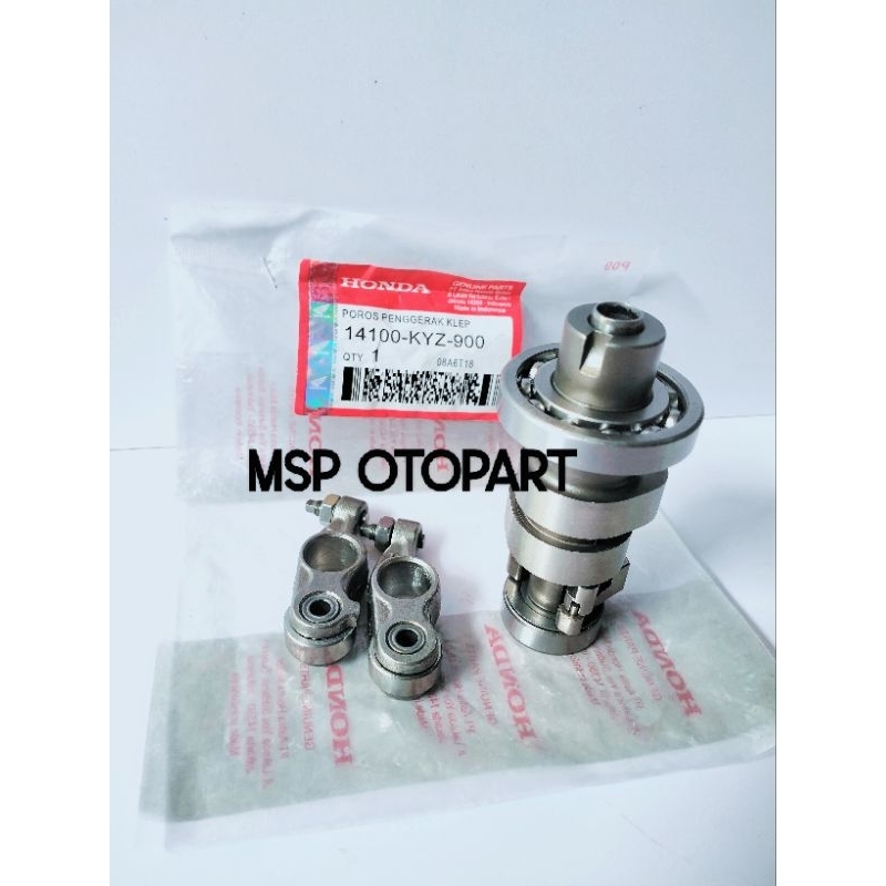 NOKEN AS KYZ POROS PENGGERAK KLEP KYZ + PLATUK KLEP SET KYZ HONDA SUPRA X HELM IN SUPRA X 125 INJEKS