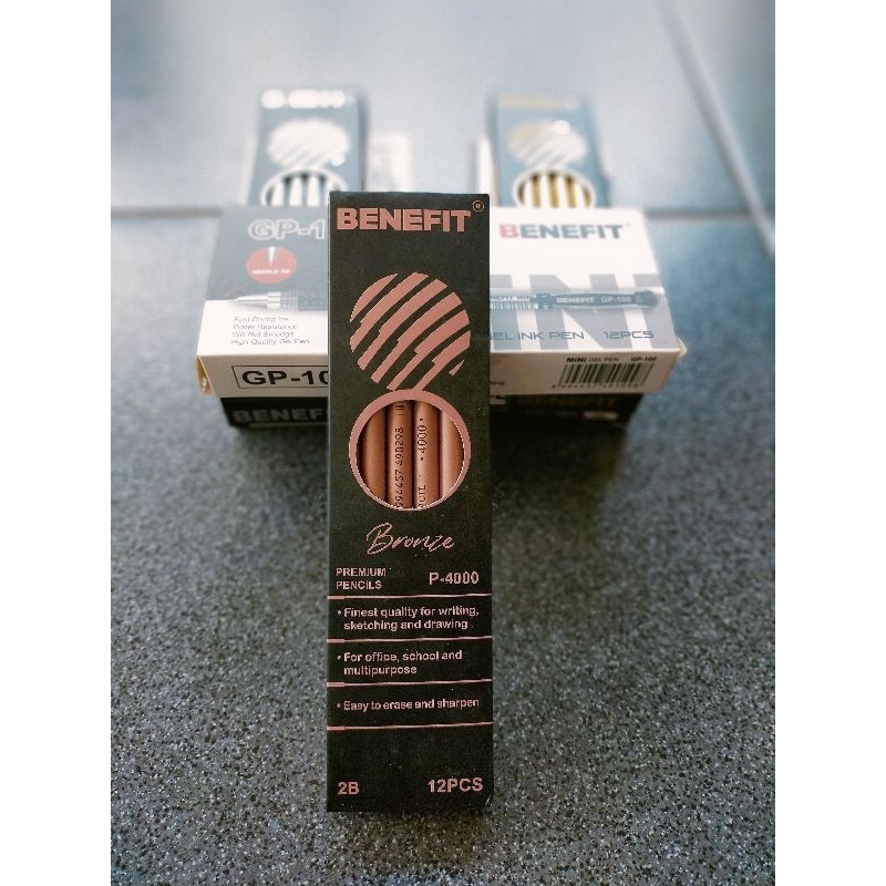 

BENEFIT pencil premiun bronze pensil 2B p-4000