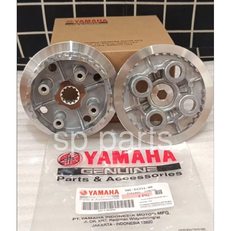 RUMAH KOPLING 50C + LAWAN KAKI 4 YAMAHA VIXION NEW JUPITER MX NEW ORIGINAL