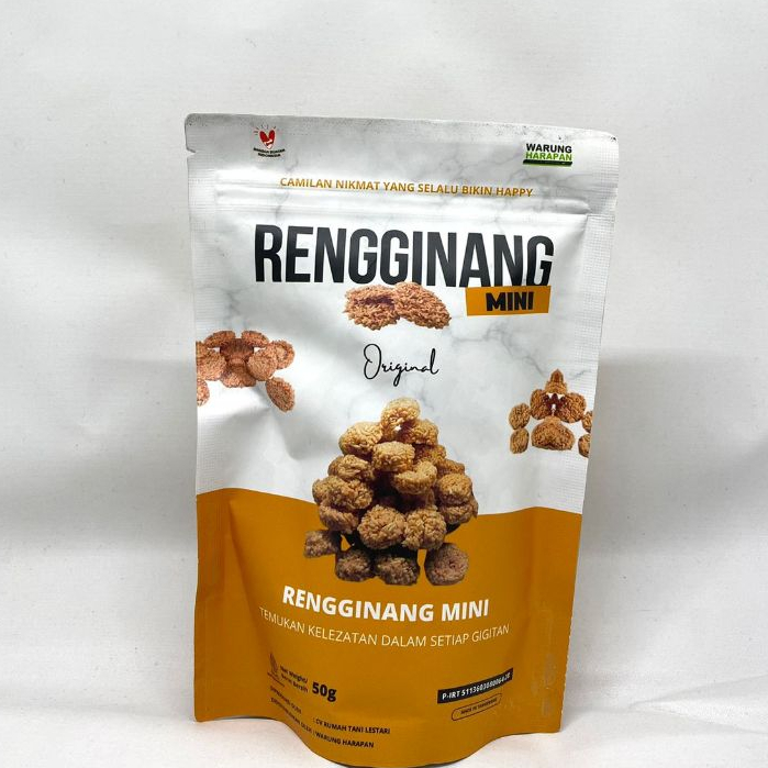 

Rengginang Mini 50gr Rasa Original Cemilan Murah Enak Halal