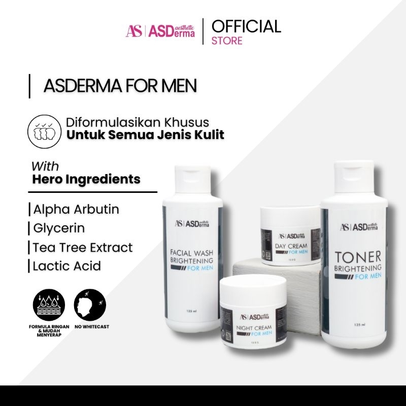 Asderma Aesthetic Paket Asderma For Men