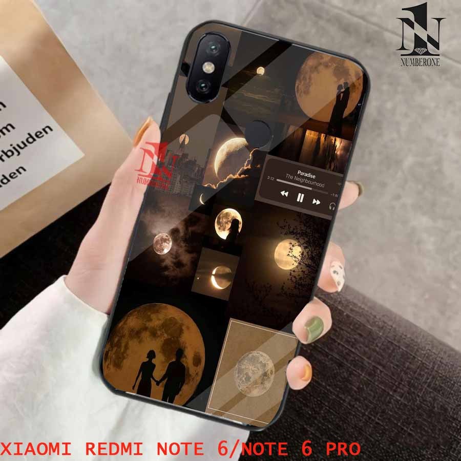 Case Xiaomi Redmi Note 6/Note 6 Pro [Planet aesthetic] Aneka casing, case, kondom hp, custom case, c