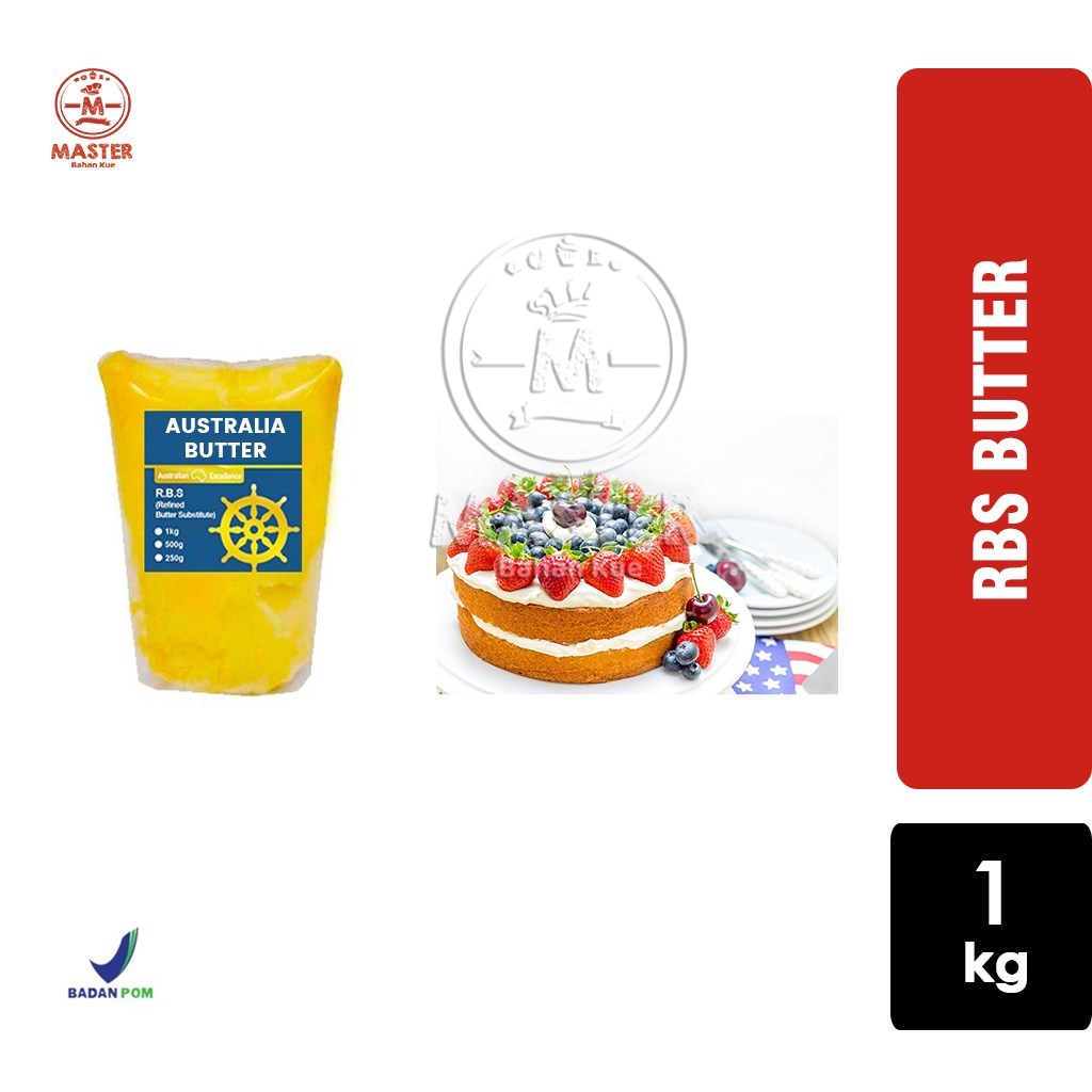 

Butter Australia RBS Pengganti Mentega / Refined Butter [1 Kg]