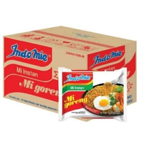 

Indomie Goreng 1 karton (isi 40 pcs)