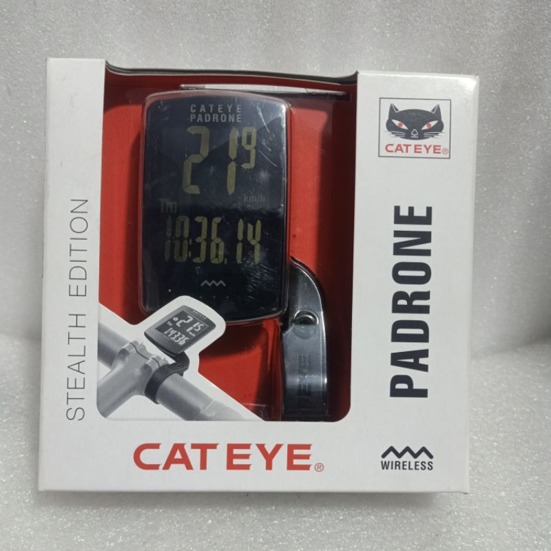 Cateye Cyclocomp Padrone Stealth Edition