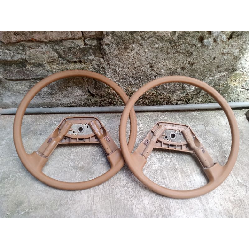 stir setir whell Toyota kijang super grand extra coklat original