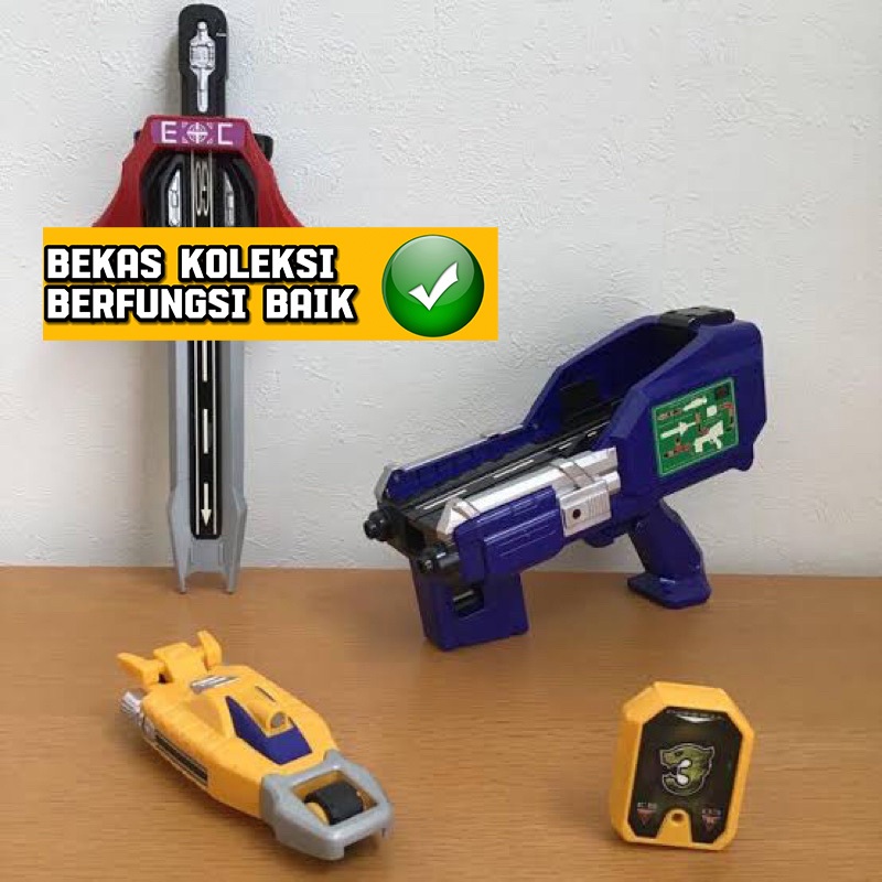 Dx Power Rangers RPM Engine Sentai Go Onger Goonger Sword Gun