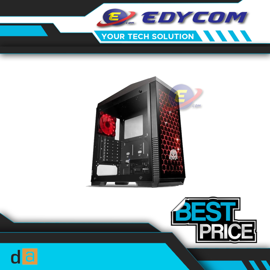 CASE DIGITAL ALLIANCE DA N1 TG - ATX TEMPERED GLASS
