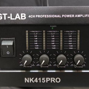 POWER AMPLIFIER GT-LAB NK415PRO/NK 415 PRO ORIGINAL 4 CHANNEL