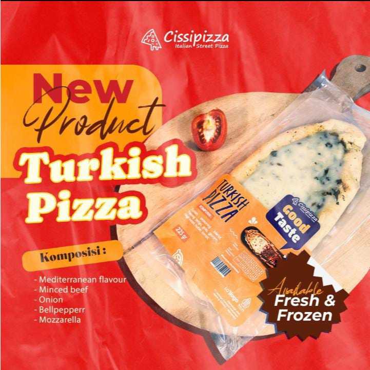 

Turkish pizza / personal pizza by cissipizza (frozen)