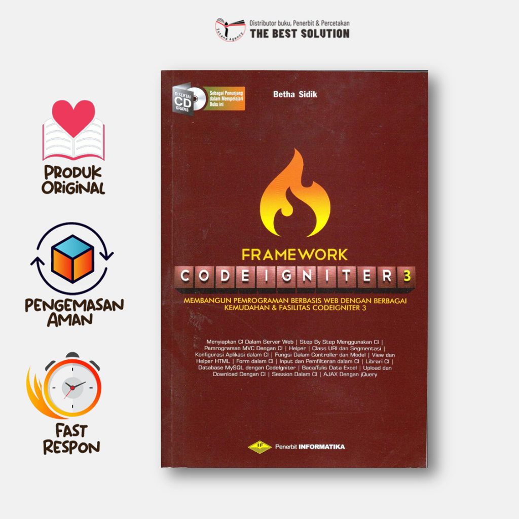 Framework Codeigniter 3 +Cd