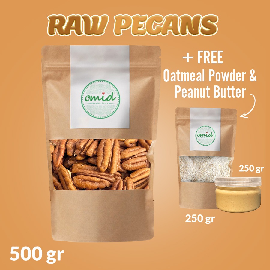 

Pecan Nut Raw | Kacang Pecan Mentah | 500GR