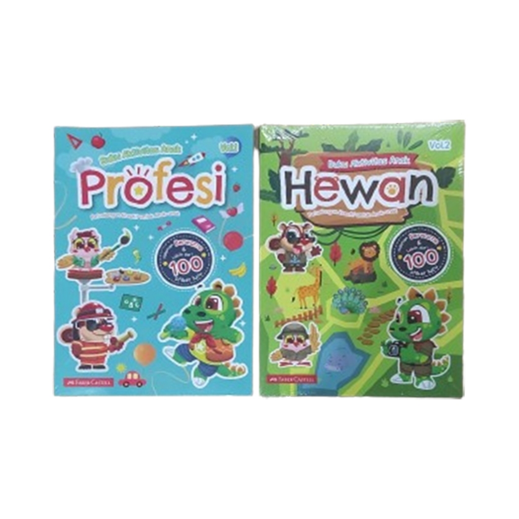

Faber Castell Activity Book Profesi & Hewan / Buku Aktivitas Anak