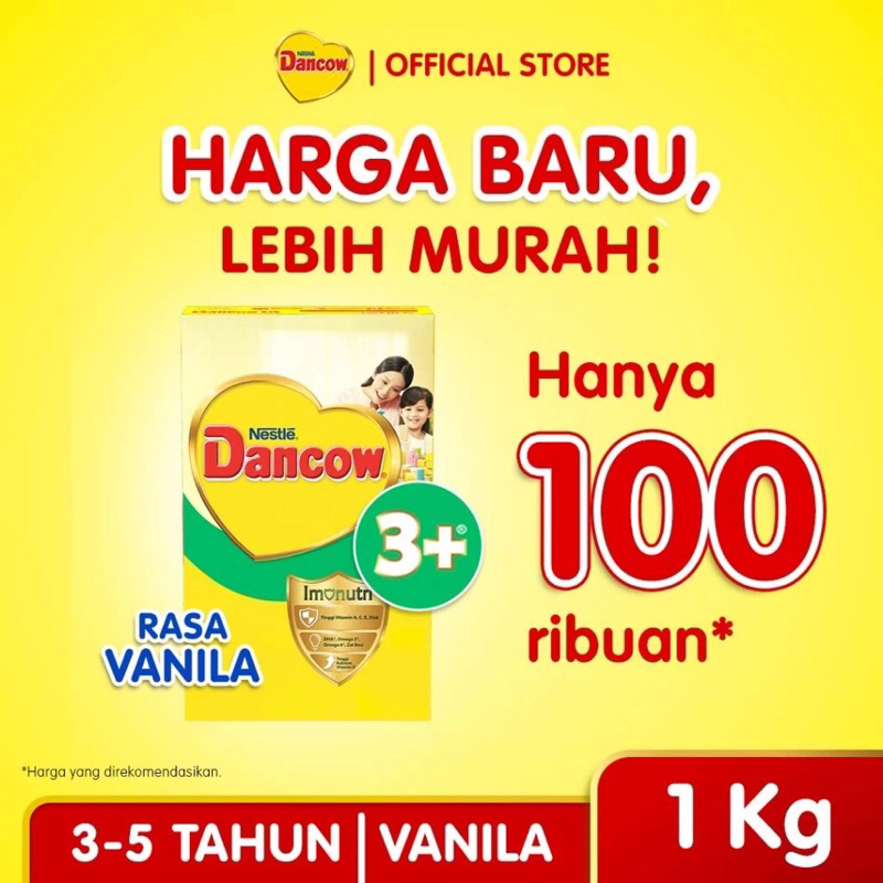 

NESTLE DANCOW 3+ VANILA 1KG