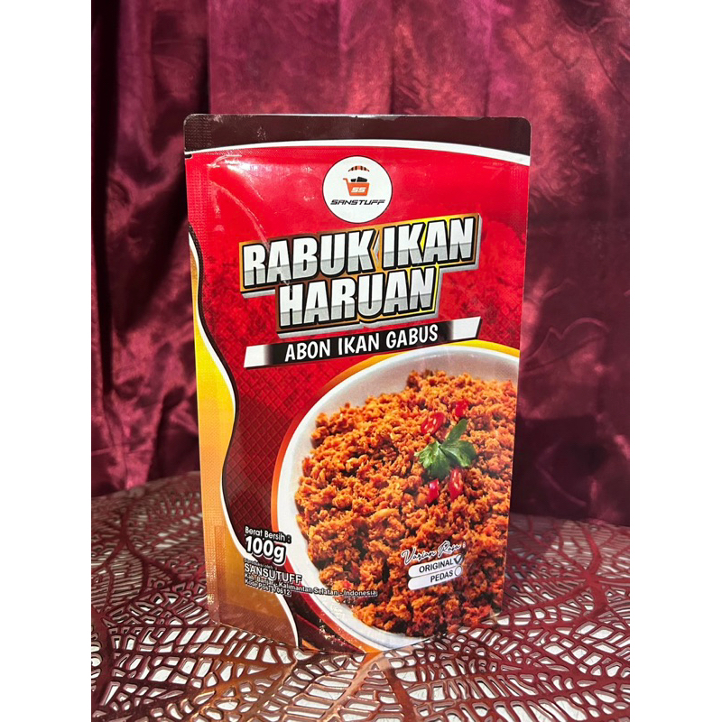 

ABON / RABUK IKAN GABUS ( HARUAN )100gr