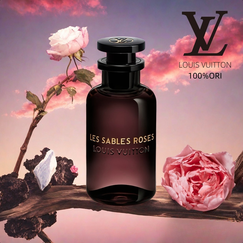 【100% ORI】Louis Vuitton Parfum Les Sables Rose  EDP 100ML/ Parfum Wanita