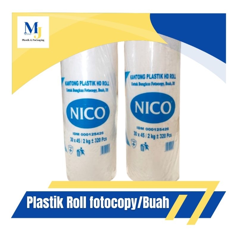 Plastik Roll Buah /Plastik Fotocopy
