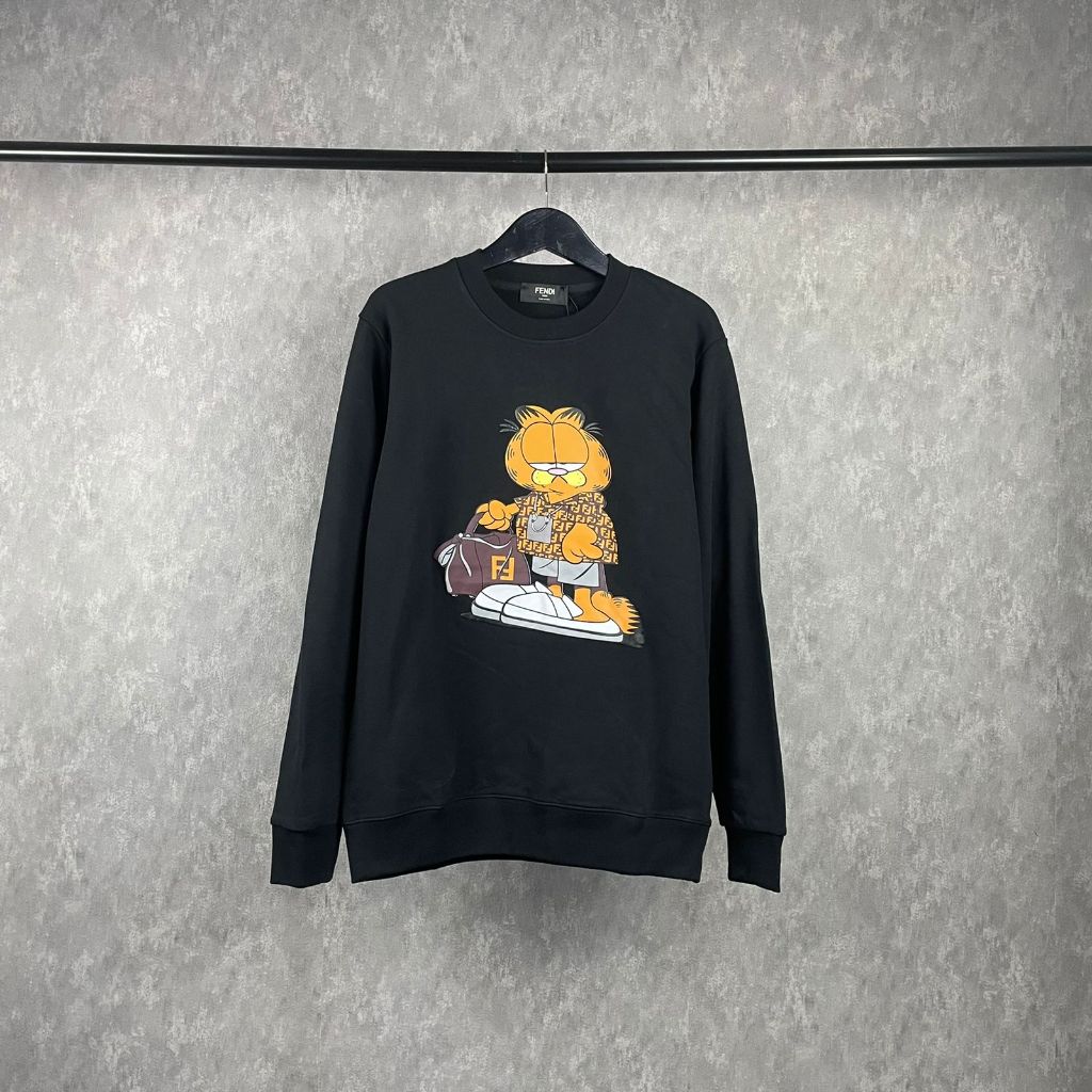 Sweater F Unisex Pakaian Hangat Pria Wanita Atasan Pria Wanita Branded