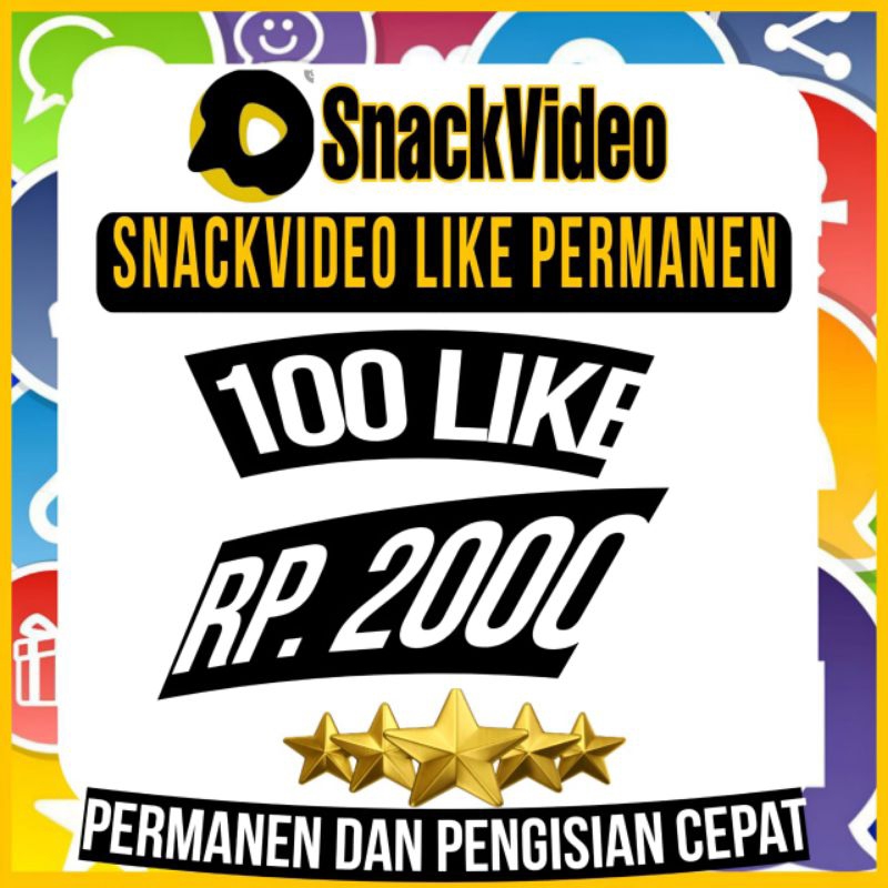 SNACKVIDEO LIKE PERMANEN BERGARANSI rocketmedia