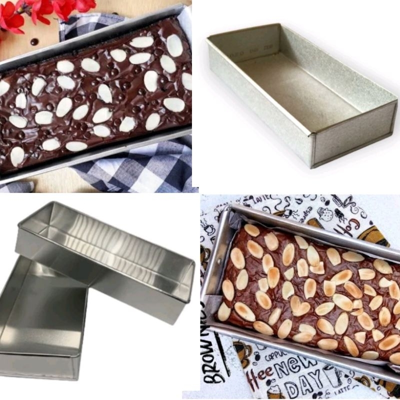 loyang brownies/ loyang brownies persegi panjang/ loyang cake loyang brownies alumunium