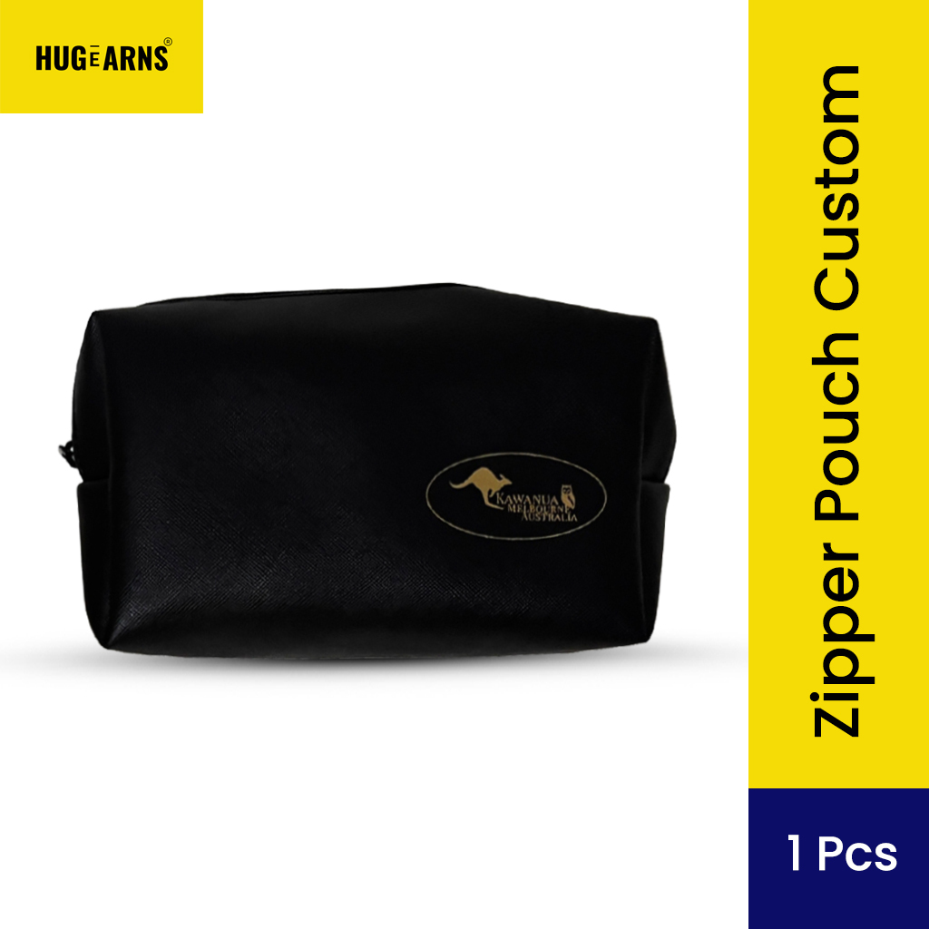 HUGeARNS - Pouch Premium Custom Corporate Merchandise Canvas Custom Pouch Premium / Zipper Pouch Cus