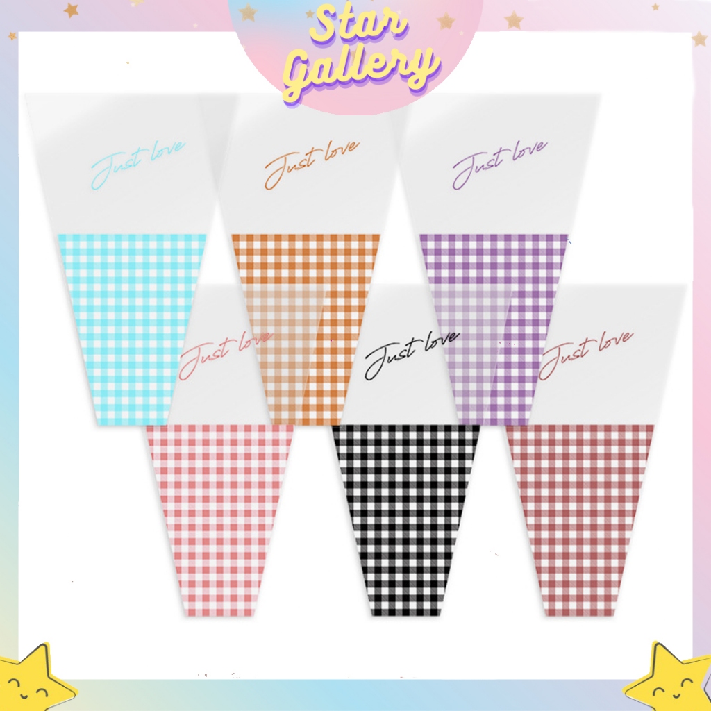 

FLOWER WRAPPING PLASTIK MINI BUKET MAWAR SINGLE ROSE ECER PER PCS KB6153