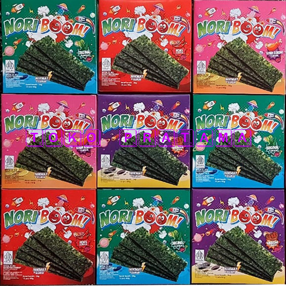 

Noriboom Snack Rumput Laut Crispy