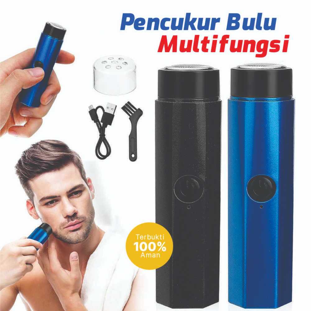 Shaver Mini Mesin Cukur Kumis Jenggot Elektrik Portable Mini / Alat Cukur Jenggot Elektrik Mini Port