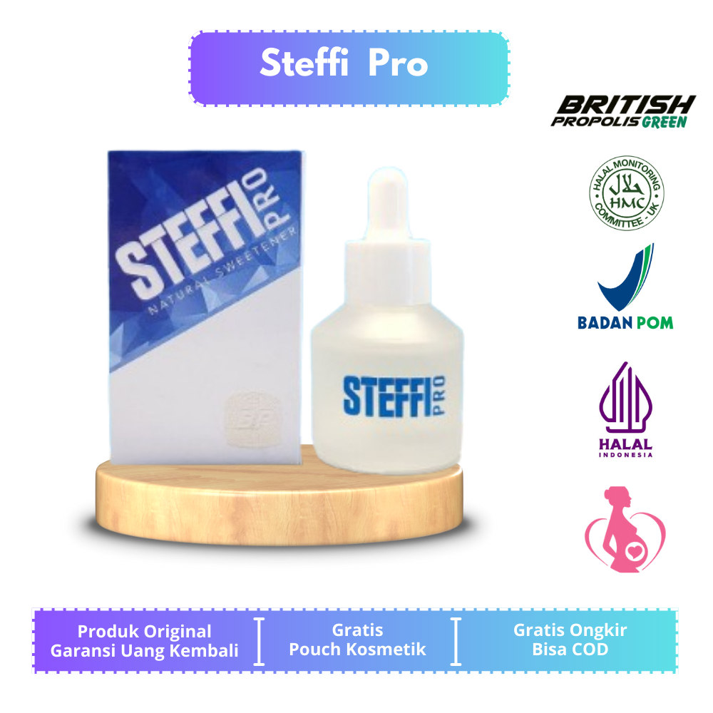 

Steffi 100% Pemanis Alami Pengganti Gula Teh Kopi Kue Masakan dll
