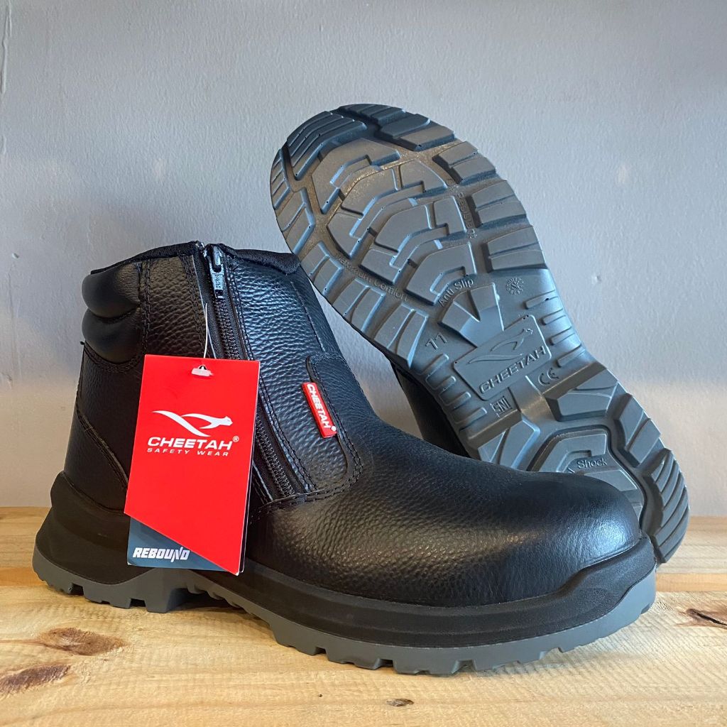 Sepatu Safety Cheetah 7111 HITAM Cheetah 7111H Cheetah 7111 H