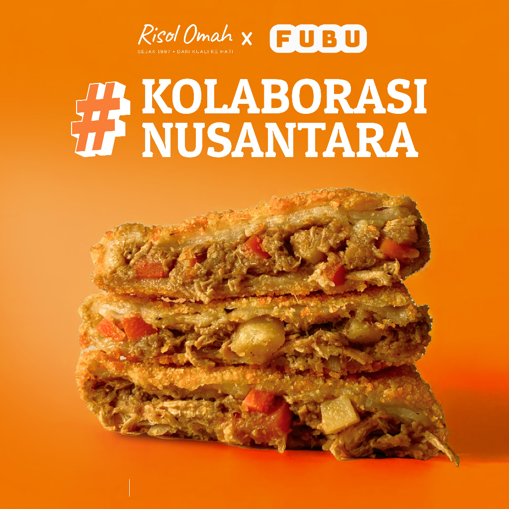 

FROZEN Risol Ayam Rendang | Risol Omah Isi 6 Pcs