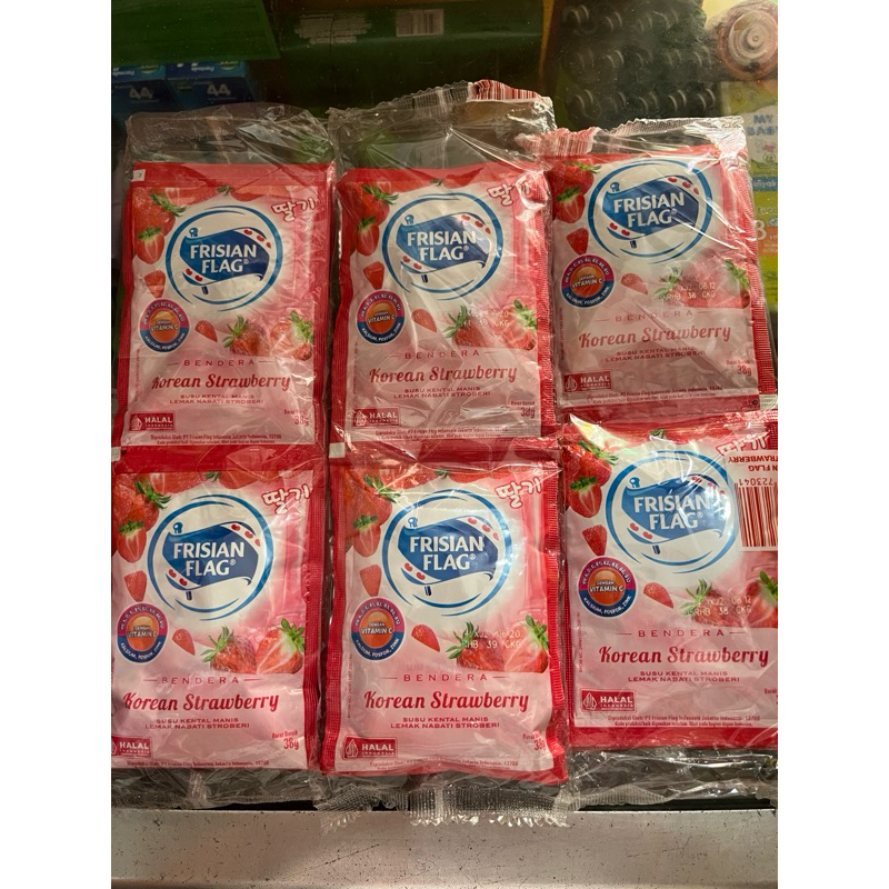 

Susu Bendera Sachet Rasa strawberry/coklat/putih