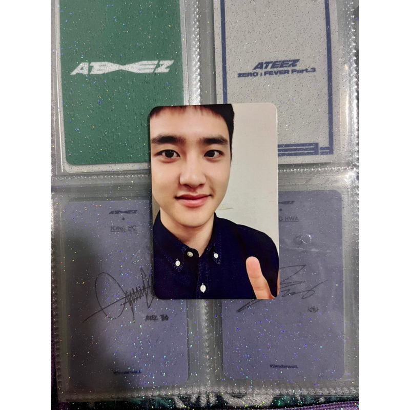 Photocard EXO Official Kyungsoo Xiumin