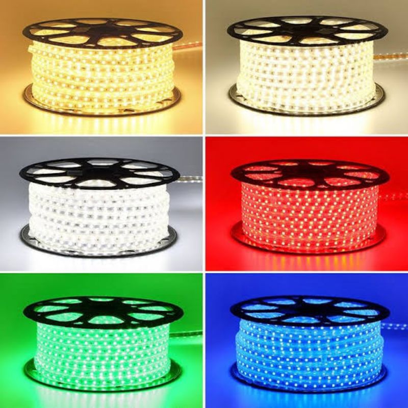 LAMPU LED STRIP 5050 SELANG SMD PER METER LED STRIP 5050 SMD