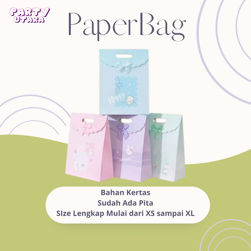 

PAPERBAG PITA / TAS KERTAS PEMBUNGKUS KADO