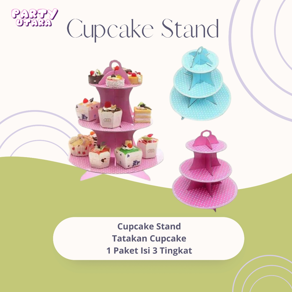CUPCAKE STAND TEMPAT CUPCAKE