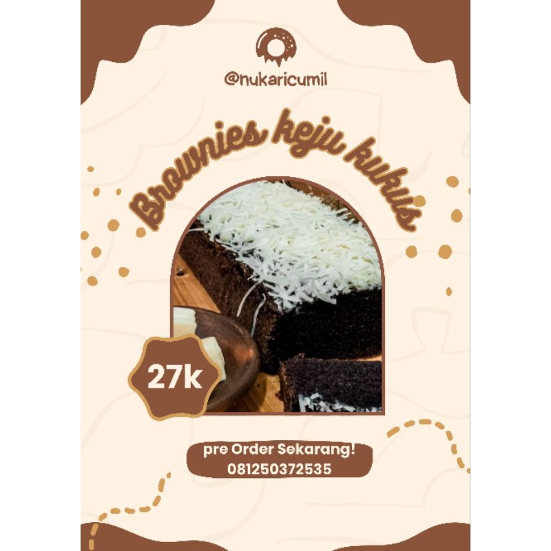 

brownies keju kukus