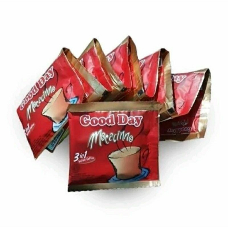 

Good Day kopi instan Rasa Mocacinno 10pcs