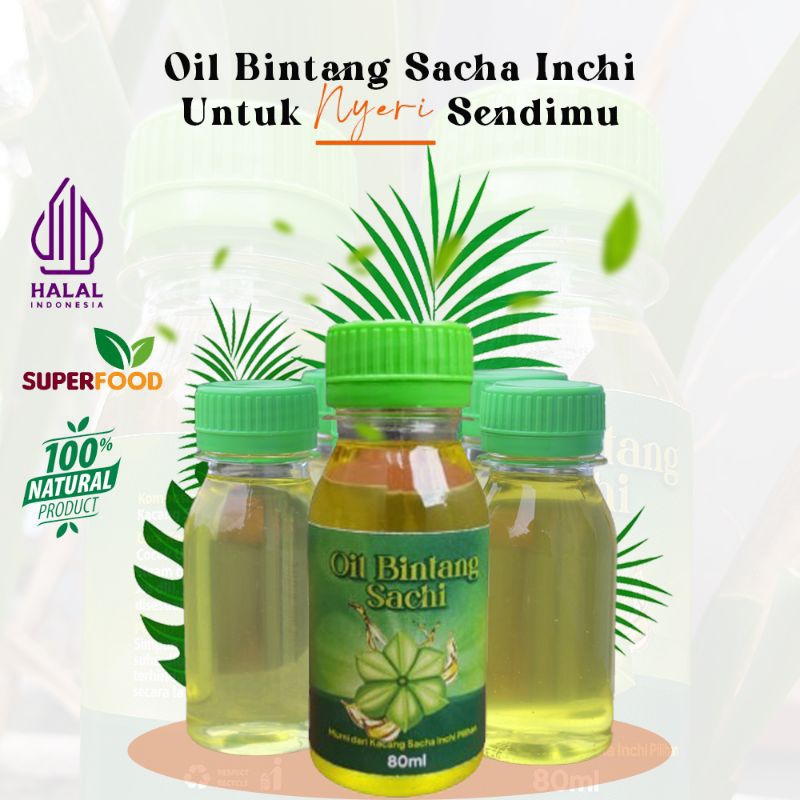 

MINYAK KACANG SACHA INCHI UNTUK NYERI SENDI